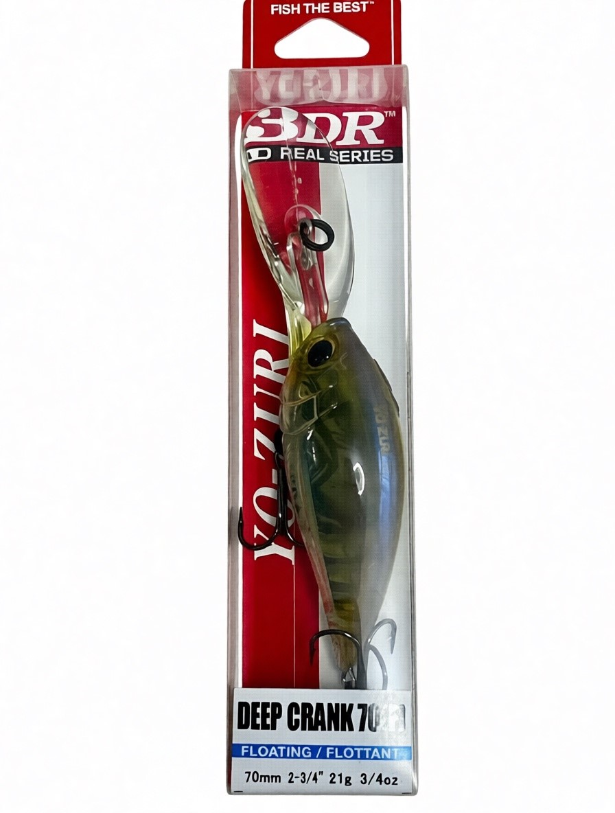 Воблер yo zuri 3dr deep crank 70f r1319 rgcf (заглубление 3.6 4.5 м.)