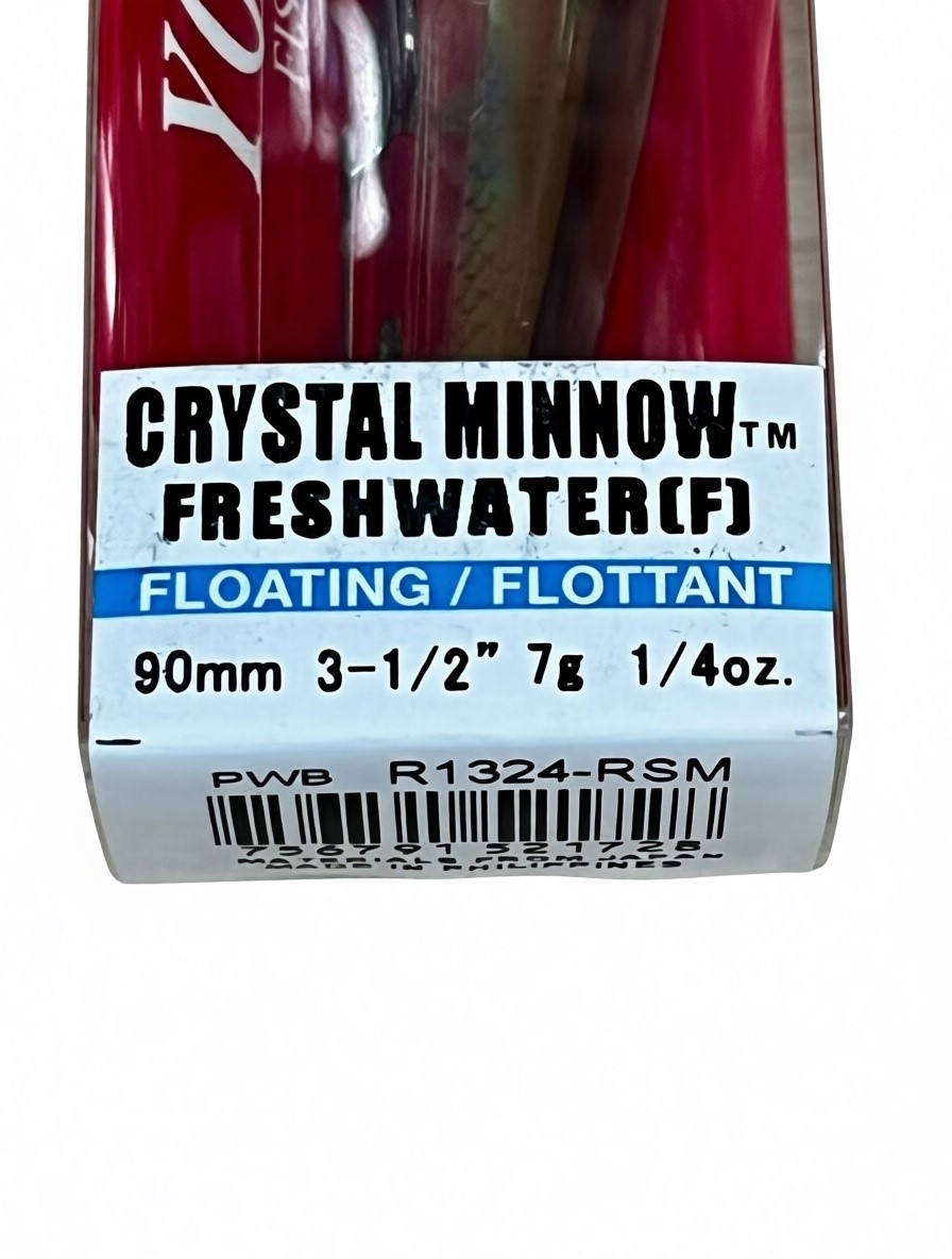 Воблер yo zuri crystal minnow freshwater 90f (r1324 rsm)
